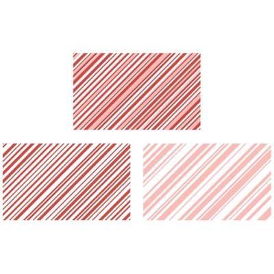 Sizzix - Clear Stamps Set 2pk -Candy Stripes  by 49 and Market