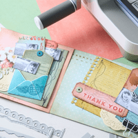 Sizzix - Clear Stamps w. Framelits - Tag It by 49 and Market