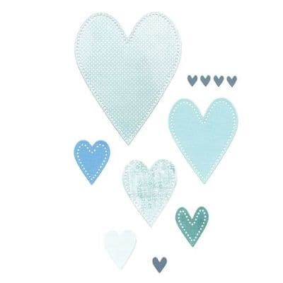 Sizzix - Framelits Die Set 13pk - Stitched Hearts by Eileen Hull
