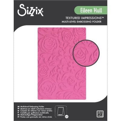Sizzix Multi-level Embossing Folder - Watercolor Bouquet Eileen Hull