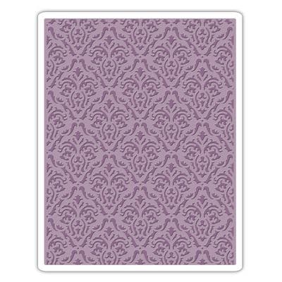 Sizzix Texture Fades A2 Embossing Folder - Damask