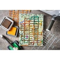 Sizzix Thinlits Die - Gridiron by Seth Apter