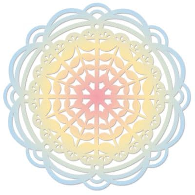 Sizzix - Thinlits Die - Heart Mandala