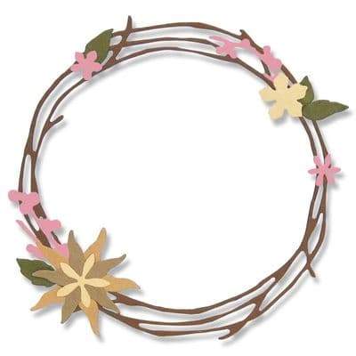 Sizzix - Thinlits Die Set 13pk - Pretty Wreath