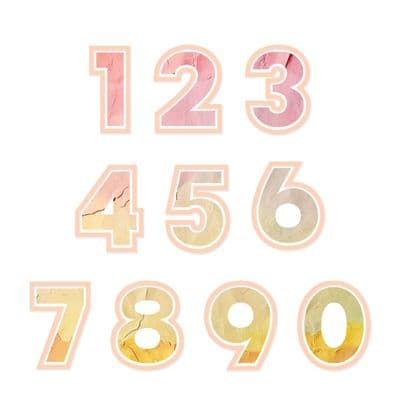 Sizzix - Thinlits Die Set 20pk - This Or That Numbers 2 inch by 49 and Market