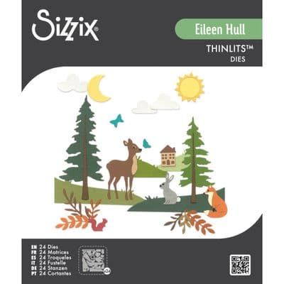 Sizzix - Thinlits Die Set 24pk - Home Sweet Home by Eileen Hull