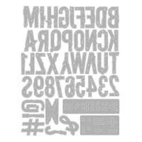 Sizzix Thinlits Die Set 43pk - Typography by Seth Apter