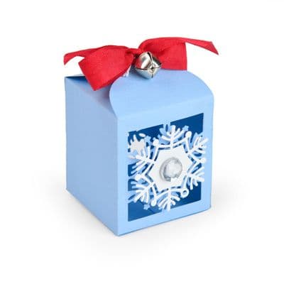 Sizzix - Thinlits Die Set 4pk - Snowflake Favor Box
