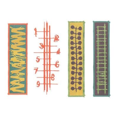 Sizzix Thinlits Die Set 6pk - Stretchers by Seth Apter