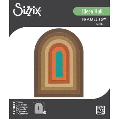 Sizzix - Thinlits Die Set 7pk - Tunnel Arches by Eileen Hull