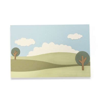 Sizzix - Thinlits Die Set 8pk - Build a Landscape