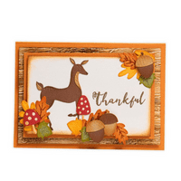 Sizzix - Thinlits Die Set 8pk - Harvest Squirrels