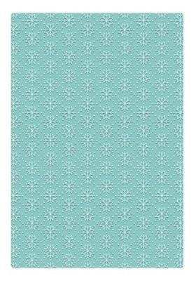 Sizzix Tim Holtz 2-D Texture Fades Embossing Folder A5 - Vault Snowflakes #3