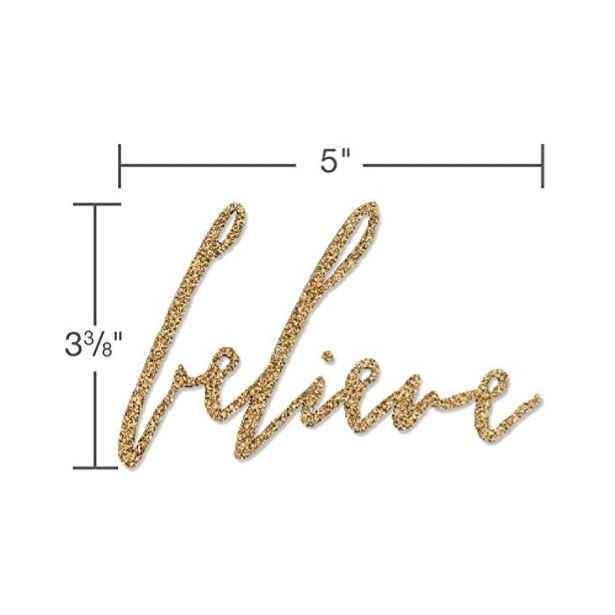 Sizzix Tim Holtz - Bigz Die - Handwritten Believe