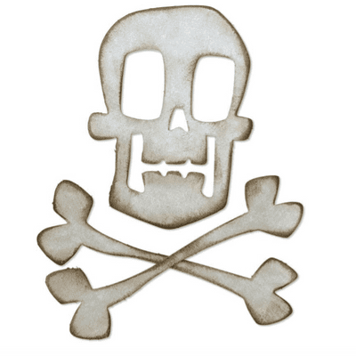 Sizzix Tim Holtz - Bigz Die - Skull and Crossbones