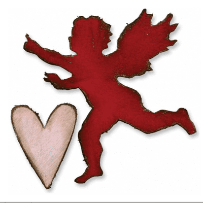 Sizzix Tim Holtz -Movers & Shapers Die - Lovestruck 2pk
