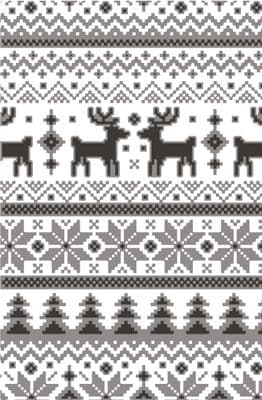 Sizzix Tim Holtz Multi-Level Texture Fades Embossing Folder - Holiday Knit