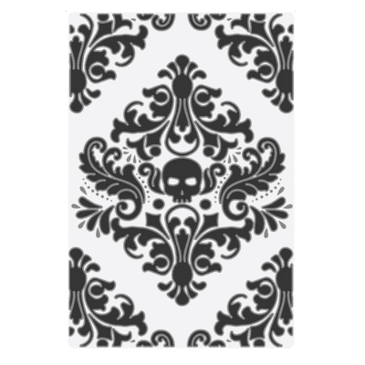 Sizzix Tim Holtz Multi Level Texture Fades Embossing Folder - Vault Skull