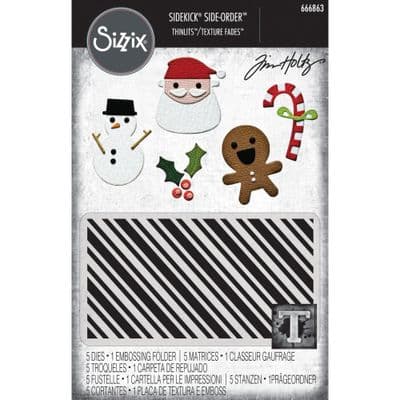 Sizzix Tim Holtz - Sidekick Side-Order Set - Christmas Minis