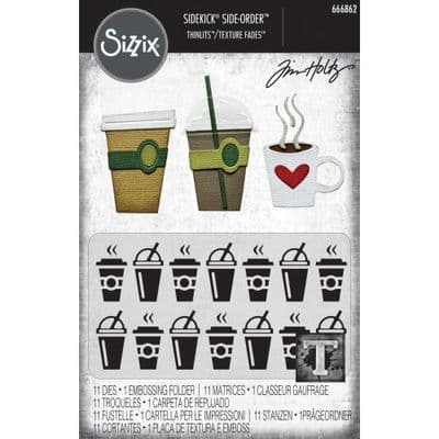 Sizzix Tim Holtz - Sidekick Side-Order Set - Fresh Brewed