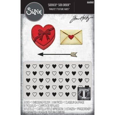 Sizzix Tim Holtz - Sidekick Side-Order Set - Love Notes