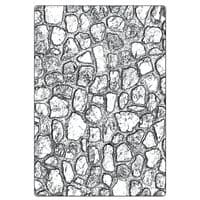 Sizzix Tim Holtz Texture Fades Embossing Folder A5 - Cobblestone
