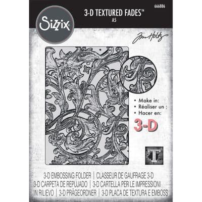 Sizzix Tim Holtz Texture Fades Embossing Folder A5 - Entangled