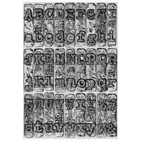 Sizzix Tim Holtz Texture Fades Embossing Folder A5 - Typewriter