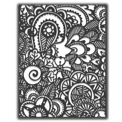 Sizzix Tim Holtz - Thinlits Die - Doodle Art #2 - 664432