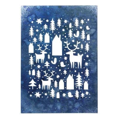 Sizzix Tim Holtz - Thinlits Die - Nordic Winter - 664199