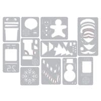 Sizzix Tim Holtz - Thinlits Die Set 11pk - Mini Christmas Things