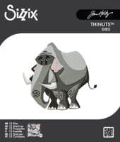 Sizzix Tim Holtz - Thinlits Die Set 13pk - Clarence, Mini Colorize