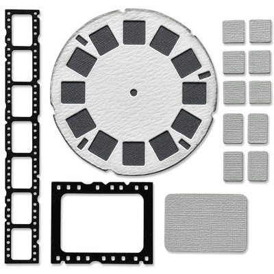 Sizzix Tim Holtz - Thinlits Die Set 15pk - Vault Picture Show