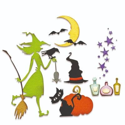 Sizzix Tim Holtz - Thinlits Die Set 15pk - Vault Wicked