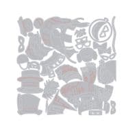 Sizzix Tim Holtz - Thinlits Die Set 25pk - Mini Accessories, Colorize