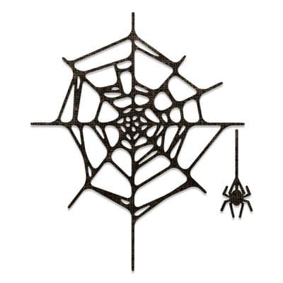 Sizzix Tim Holtz - Thinlits Die Set 2pk - Spider Web - 664747*