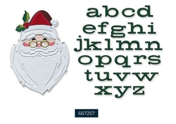 Sizzix Tim Holtz - Thinlits Die Set 38pk - Vault Letter to Santa