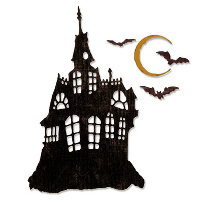 Sizzix Tim Holtz - Thinlits Die Set 3pk - Haunted House