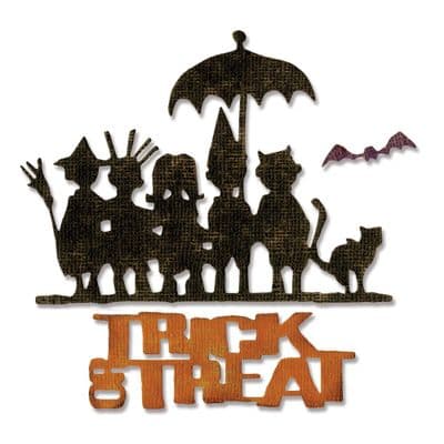 Sizzix Tim Holtz - Thinlits Die Set 3pk - Trick-or-Treat