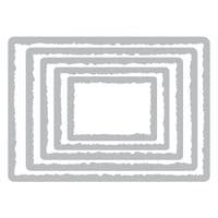 Sizzix Tim Holtz - Thinlits Die Set 5pk - Stacked Deckle