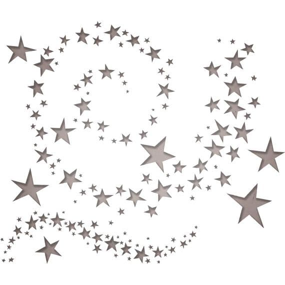 Sizzix Tim Holtz - Thinlits Die Set  9pk - Swirling Stars