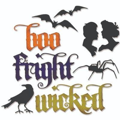 Sizzix Tim Holtz - Thinlits Die Set 9pk - Vault Gothic Portraits