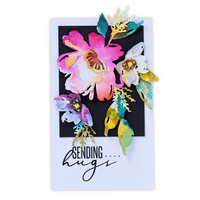 Sizzix Tim Holtz - Thinlits Dies 5pk - Brushstroke Flowers #3