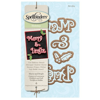 Spellbinders Die Set - Merry and Bright