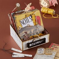 Spellbinders Turn the Page Etched Dies - Torn Edges CardLab by Esther Glas