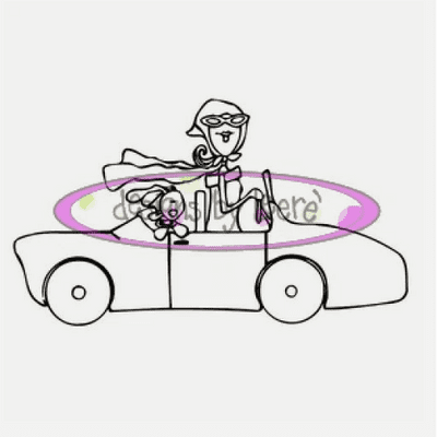 Stampavie Clear A7 Stamp  - Designs by Leere - Going Places