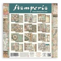 Stamperia 12x12 Paper Pad - Gardens of Time