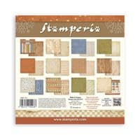 Stamperia 12x12 Paper Pad - Silent Night Backgrounds