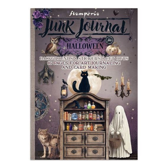 Stamperia A4 Junk Journal Book - Halloween