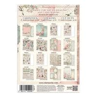 Stamperia A4 Junk Journal Book - House of Roses
